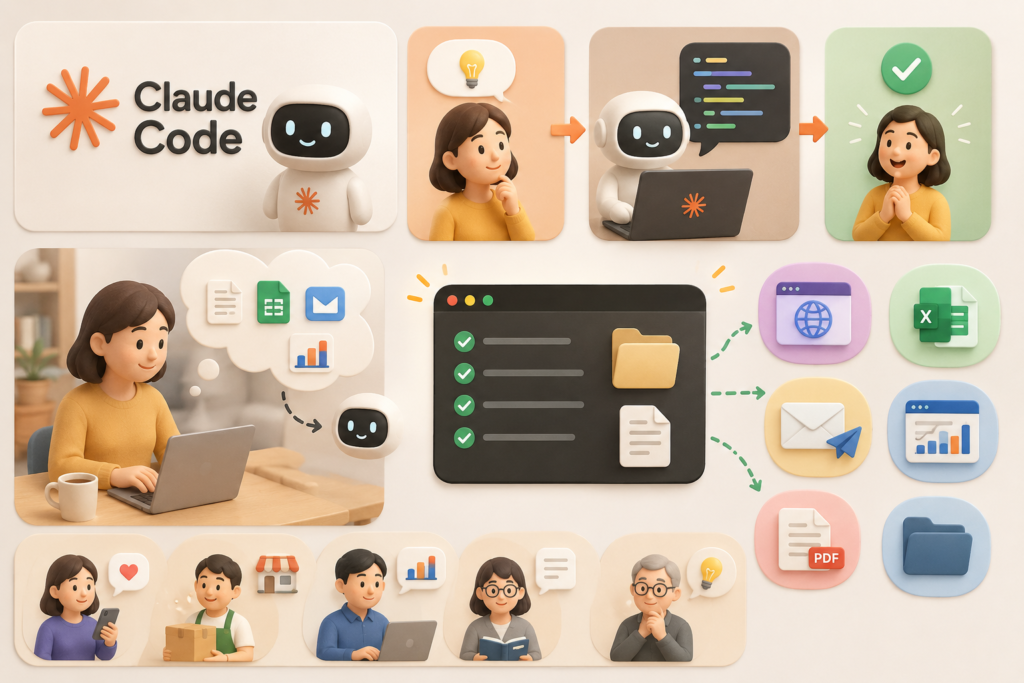 Claude Code活用事例7選｜非エンジニア企業の業務効率化と自走化支援