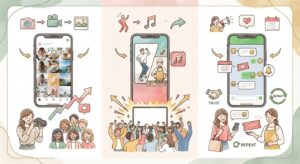 美容師のSNS集客方法｜Instagram・TikTok・LINEの役割分担と始め方