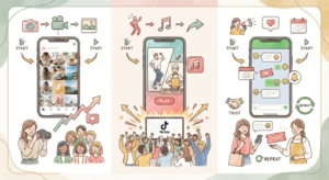 美容室のSNS集客を成功させる方法｜Instagram・TikTok・LINEの役割分担と始め方