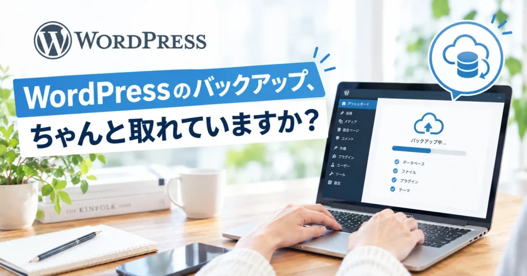WordPressのバックアップ、ちゃんと取れていますか？