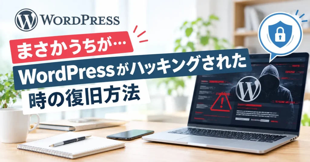 まさかうちが…「WordPressがハッキングされた」時の復旧方法